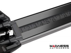 FIAT 500L Roof Rack Luggage Bars - Smooth Roof - Black - OMAC 